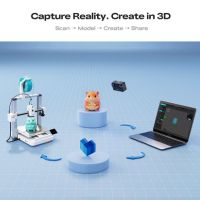 Scan to CAD, Scan to Print, and Scan to Create applications with the Creality Pika