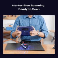 Creality Sermoon P1S marker-free scanning