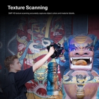 EinScan Trak for colour and texture 3D scanning