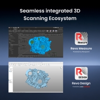 Revopoint Range 3 compatible with several 3D file export formats