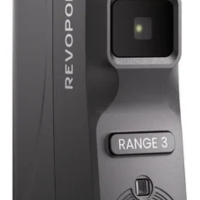 Revopoint Range 3 performing a 3D scan at 20 to 30 frames per second