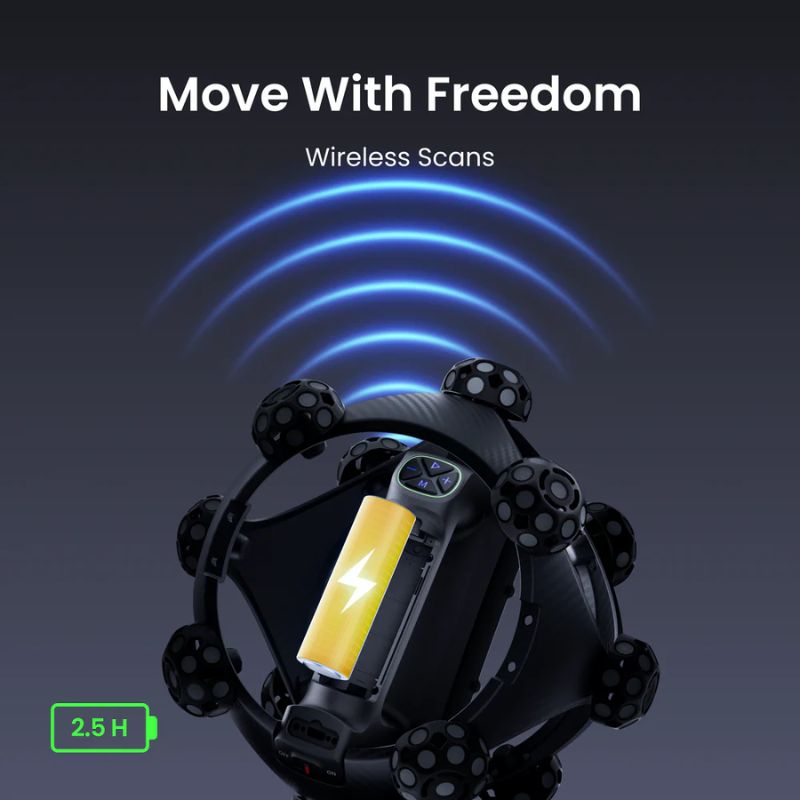 Wireless Revopoint Trackit SR 3D scanner