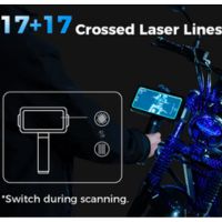EinScan Rigil Lite HD crossed laser lines